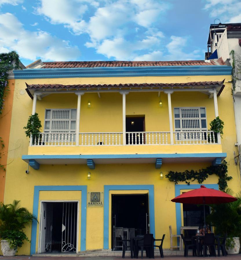 El Arsenal Hostel Boutique Cartagena Екстериор снимка